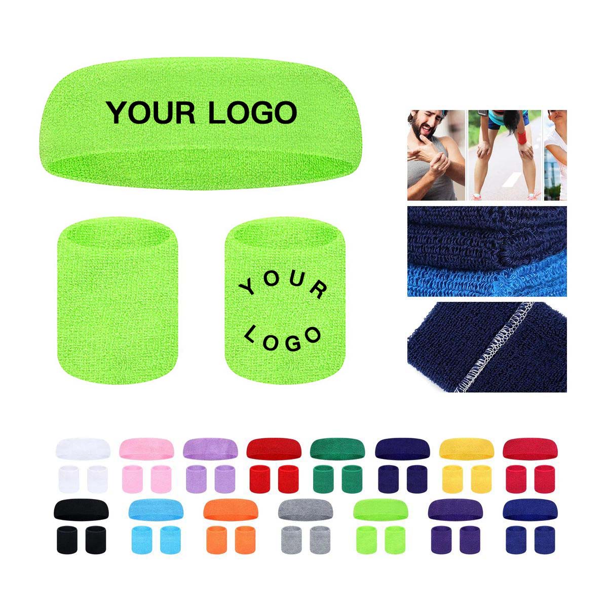 Sweat Absorbing Sports Set for Running and Training 7