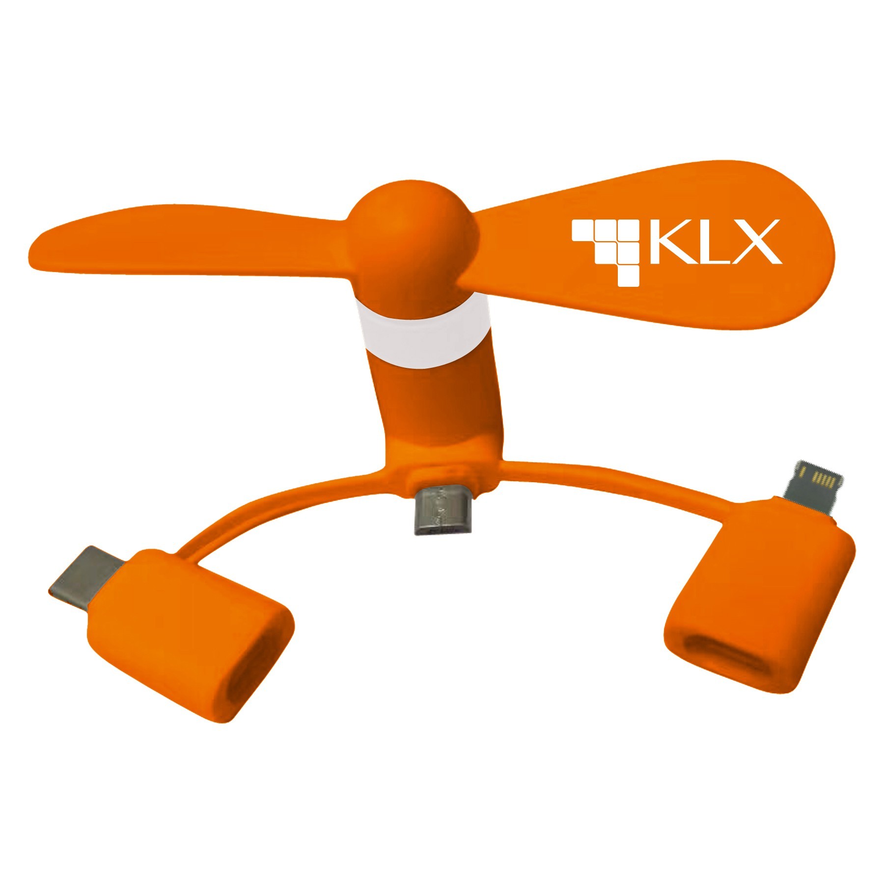 Portable Mini Fan – Compatible with Cell Phones, Power Banks, Tablets & More 3