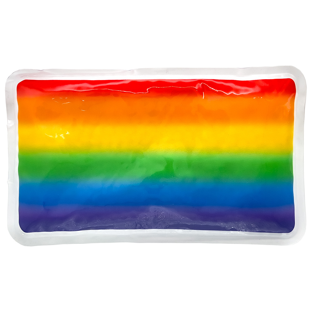 Hot/Cold Gel Bead Packs - Rainbow Rectangle 2