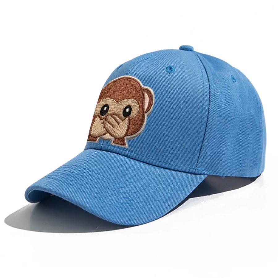 Baseball Cap with Adjustable Hook-and-Loop Fastener 3