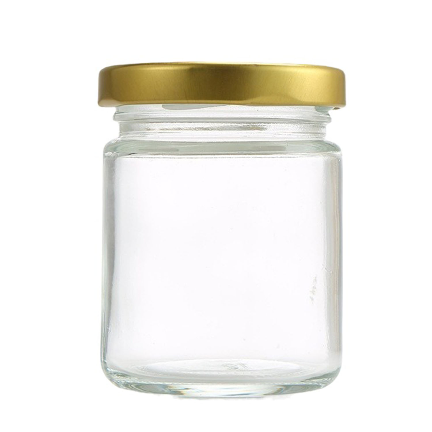 1.5/2.5/3.5oz Mini Clear Glass Storage Jar w/ Lid 3
