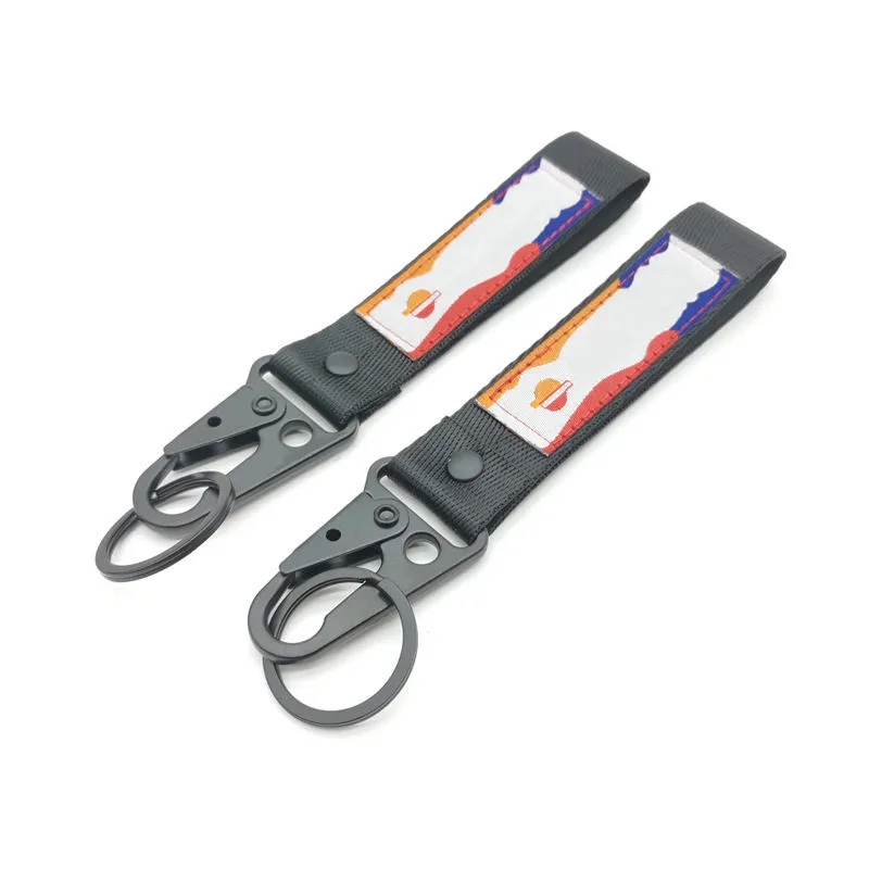 Colorful Fabric Motorcycle Keychain 8