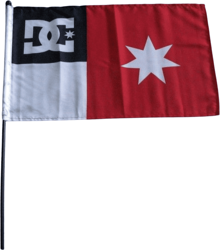 8x12in Stick Flags - Custom Printed - Polyester 8