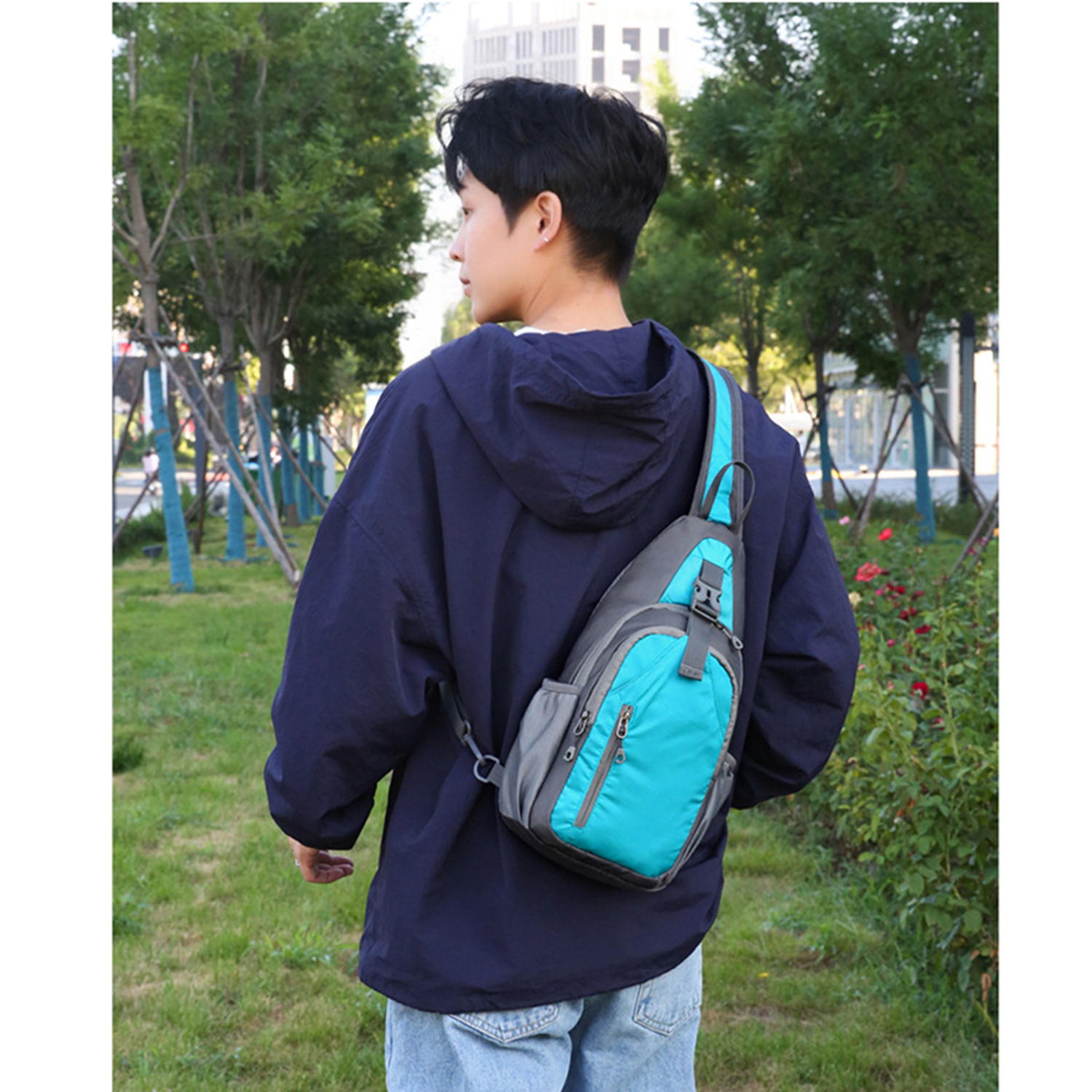 Small Chest Shoulder Backpack 6