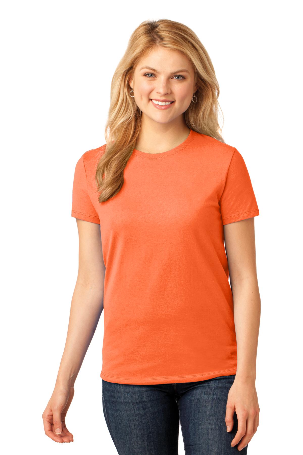 Port & Co Women's Core Cotton Tee. LPC54 64