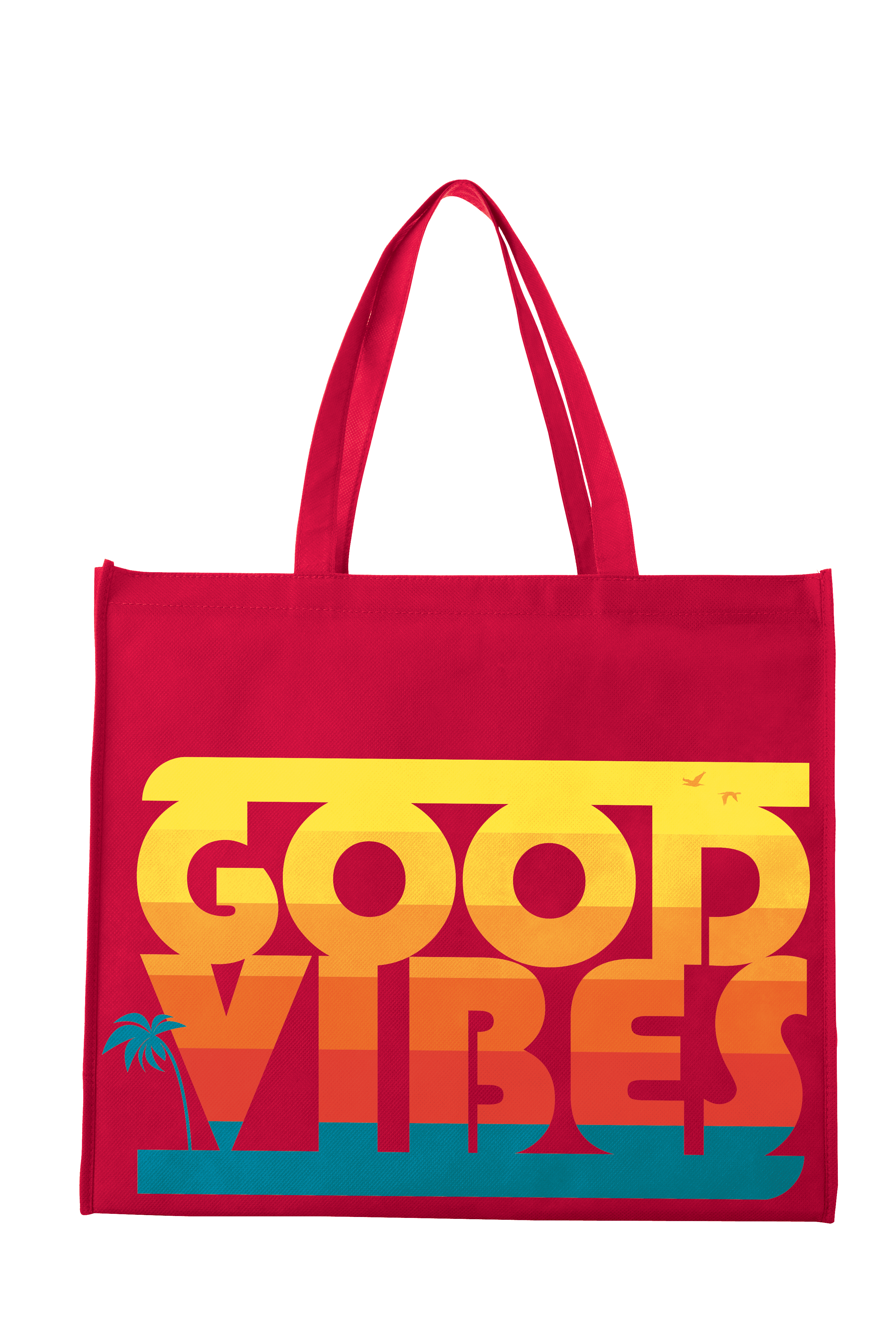 Universal Source® Laminated Non-Woven Landscape Tote 12