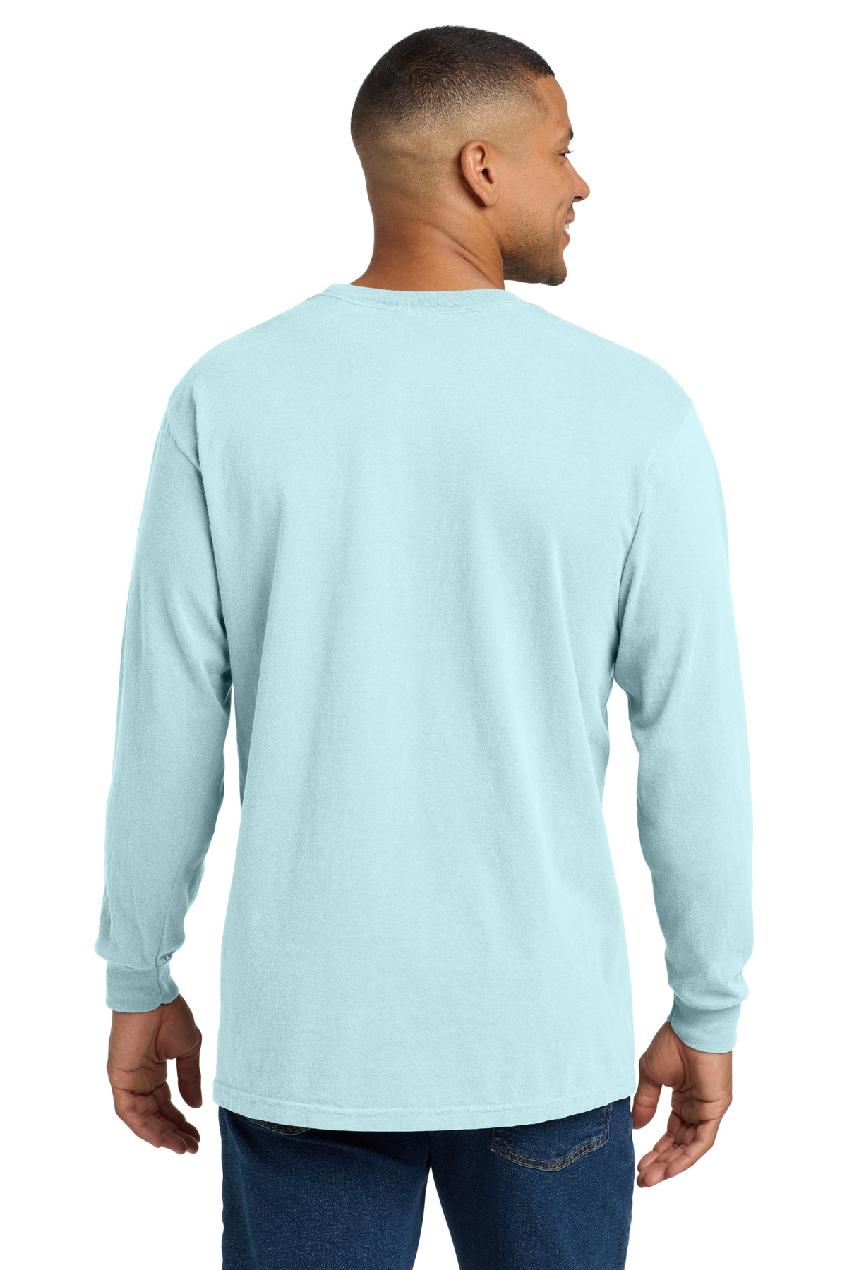 COMFORT COLORS Heavyweight Ring Spun Long Sleeve Pocket Tee. 4410 145