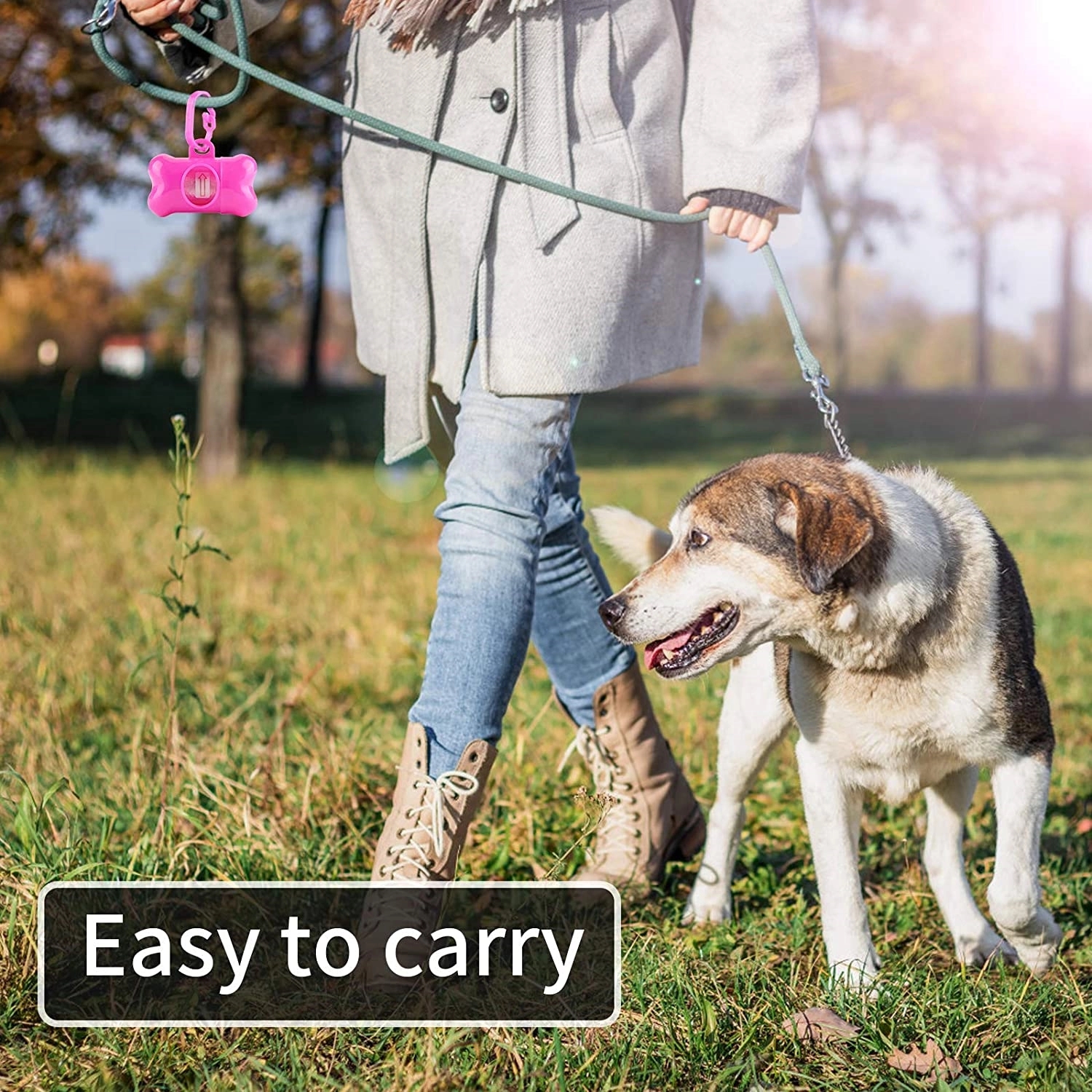 Pet Bag Dispenser with key chain 5