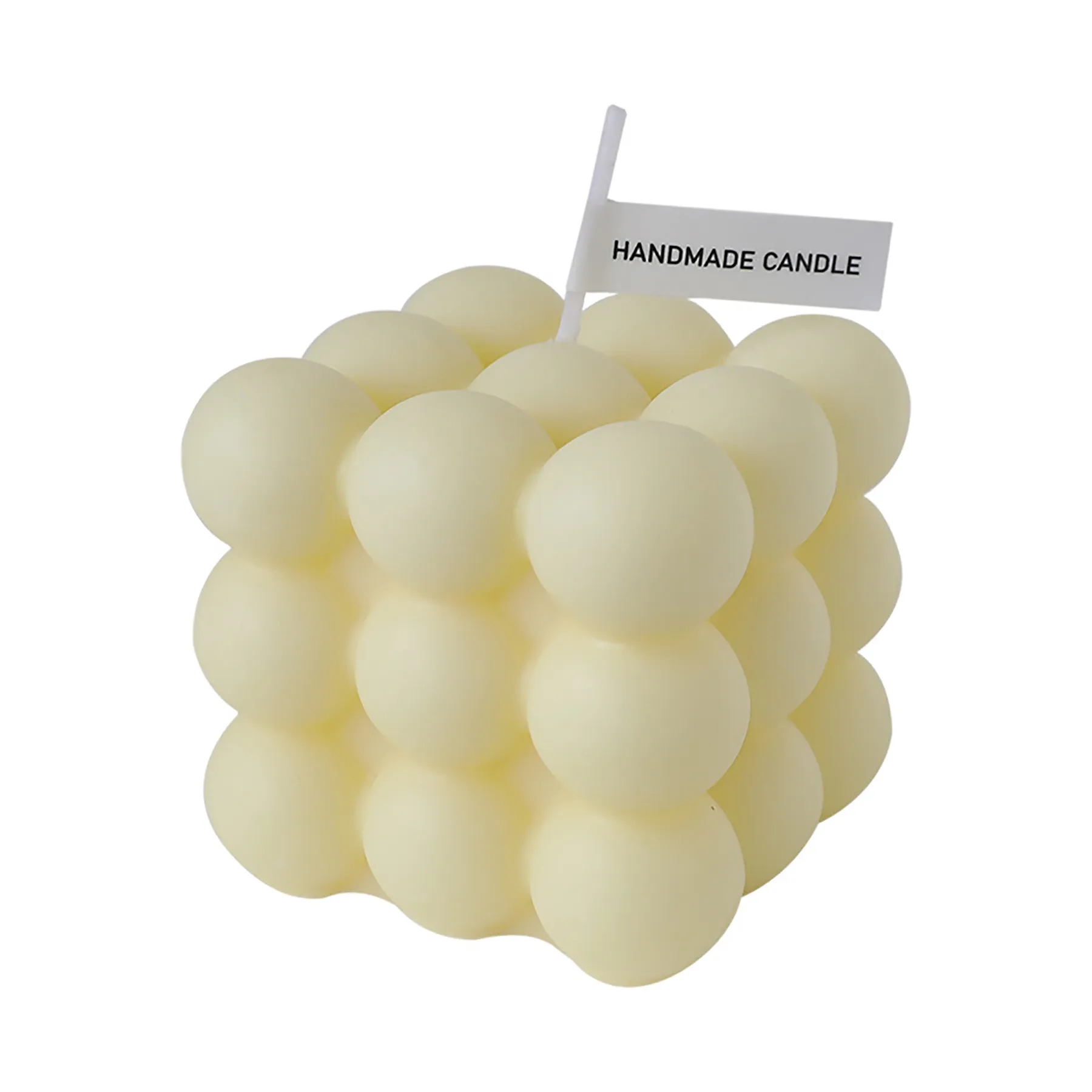 Cube Soy Wax Bubble Candles 7
