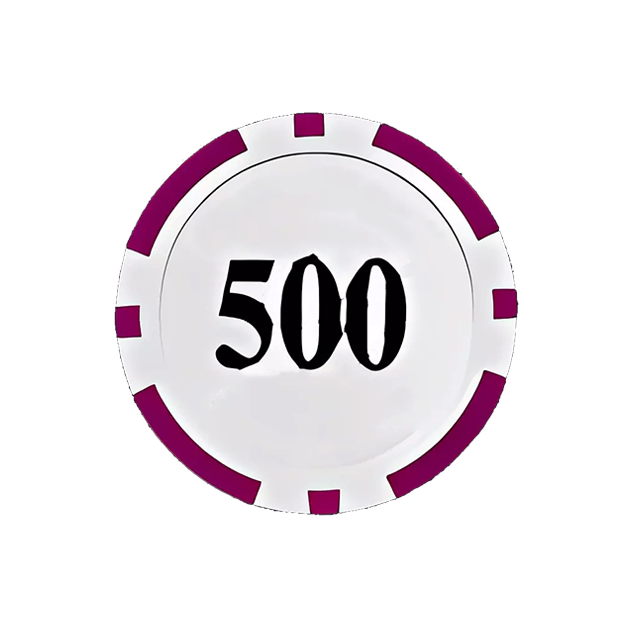 Striped Dice Poker Chips Casino Gameplay Eco-Friendly 6