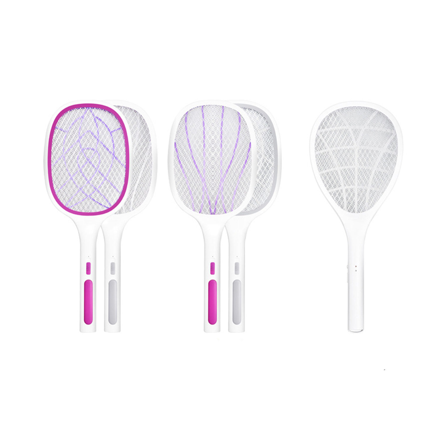 Two in One USB Charging Electric Mosquito Racket 4