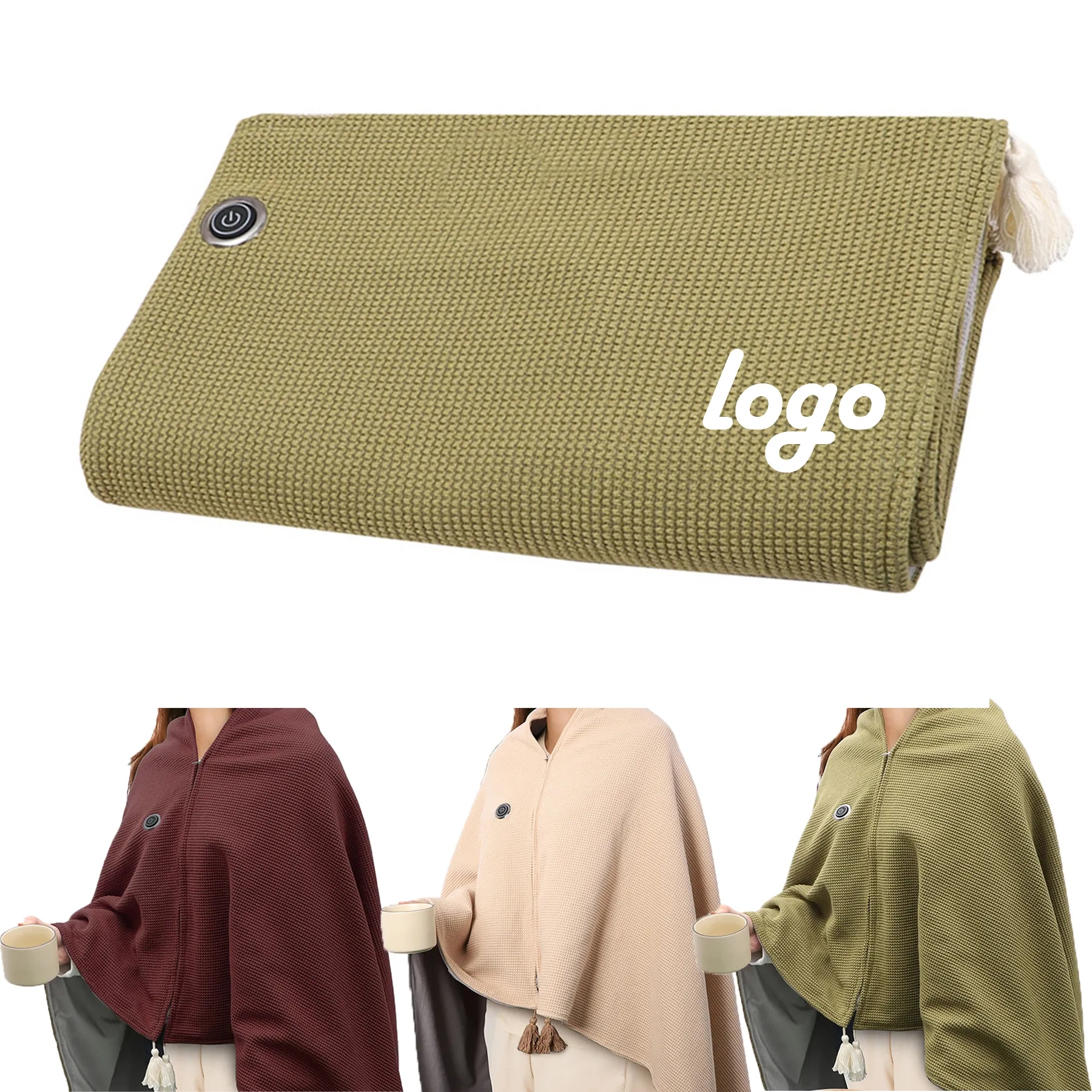 Electric heating body warming blanket / shawl 2