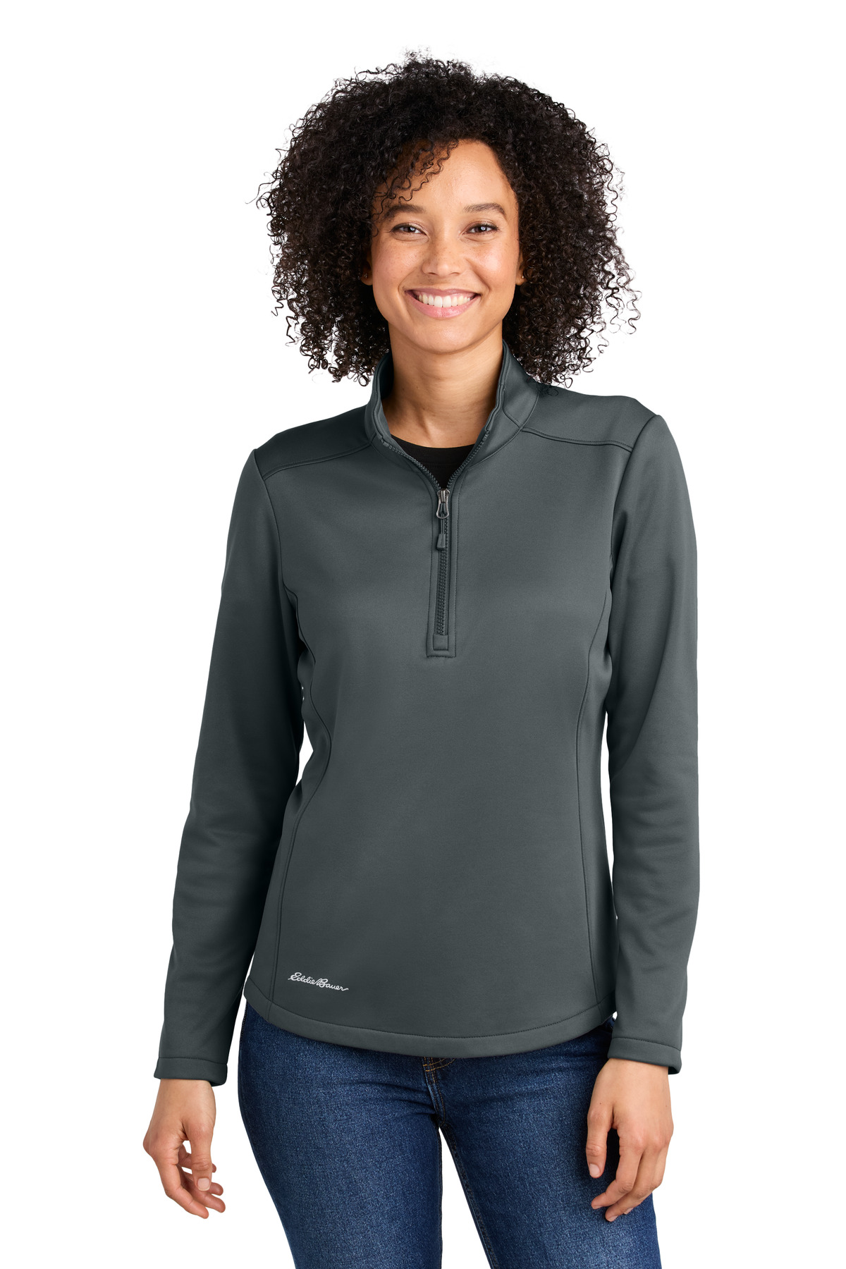 Eddie Bauer Women's Smooth Mid Layer Fleece 1/2-Zip EB2370 14