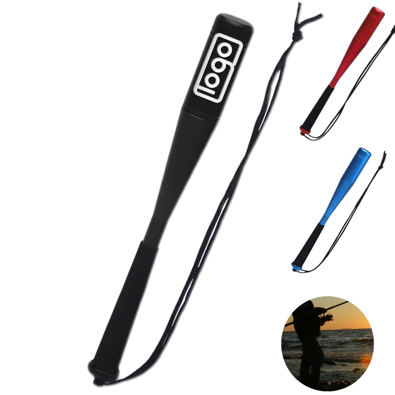 Multifunctional Aluminium Fish Whacker Bat Tool 2