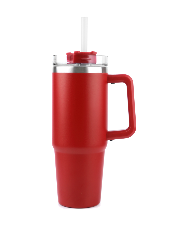 30oz SS Double Wall Vacuum Mug & Straw Lid with Twist Closure 7