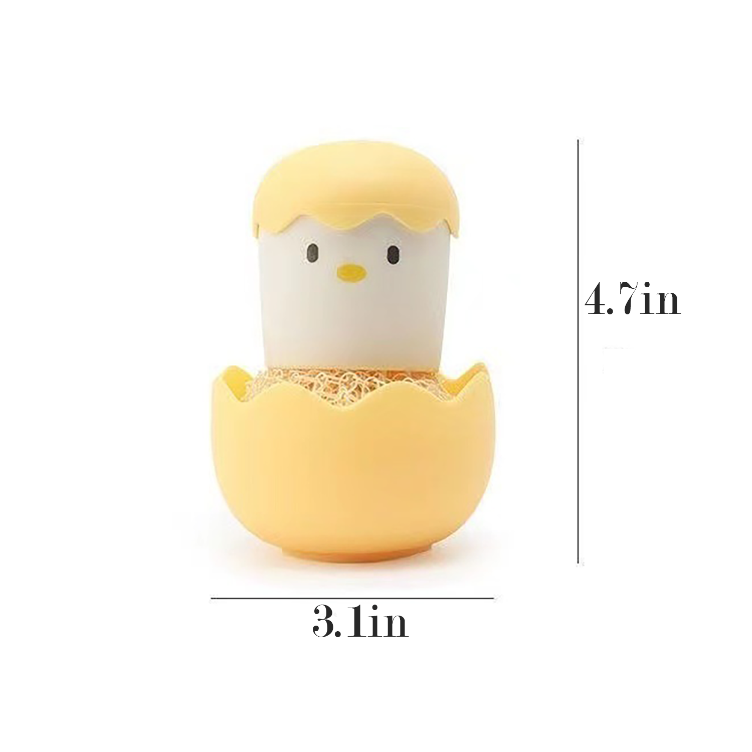 Decontaminating Cartoon Eggshell Pot Brush 1