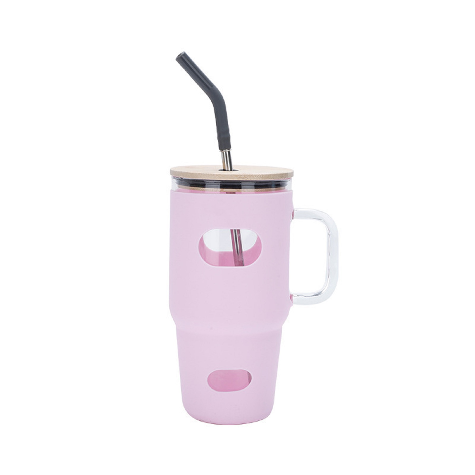 32 oz Iced Coffee Cup with Handle 10