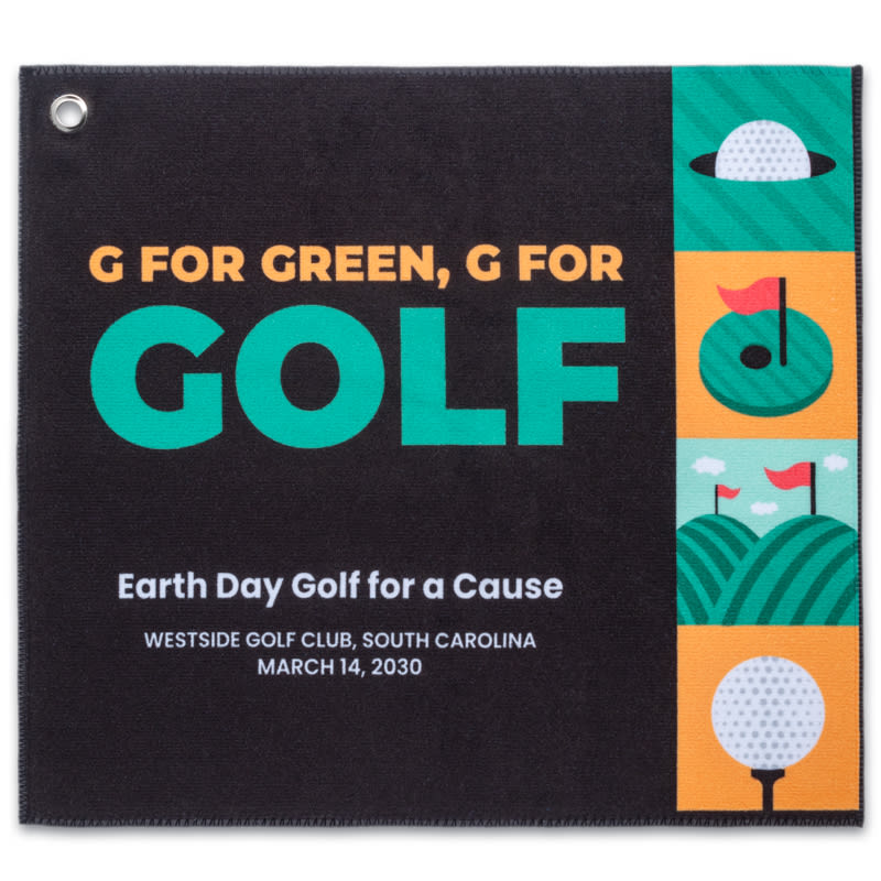Full Color Golf Towels 2