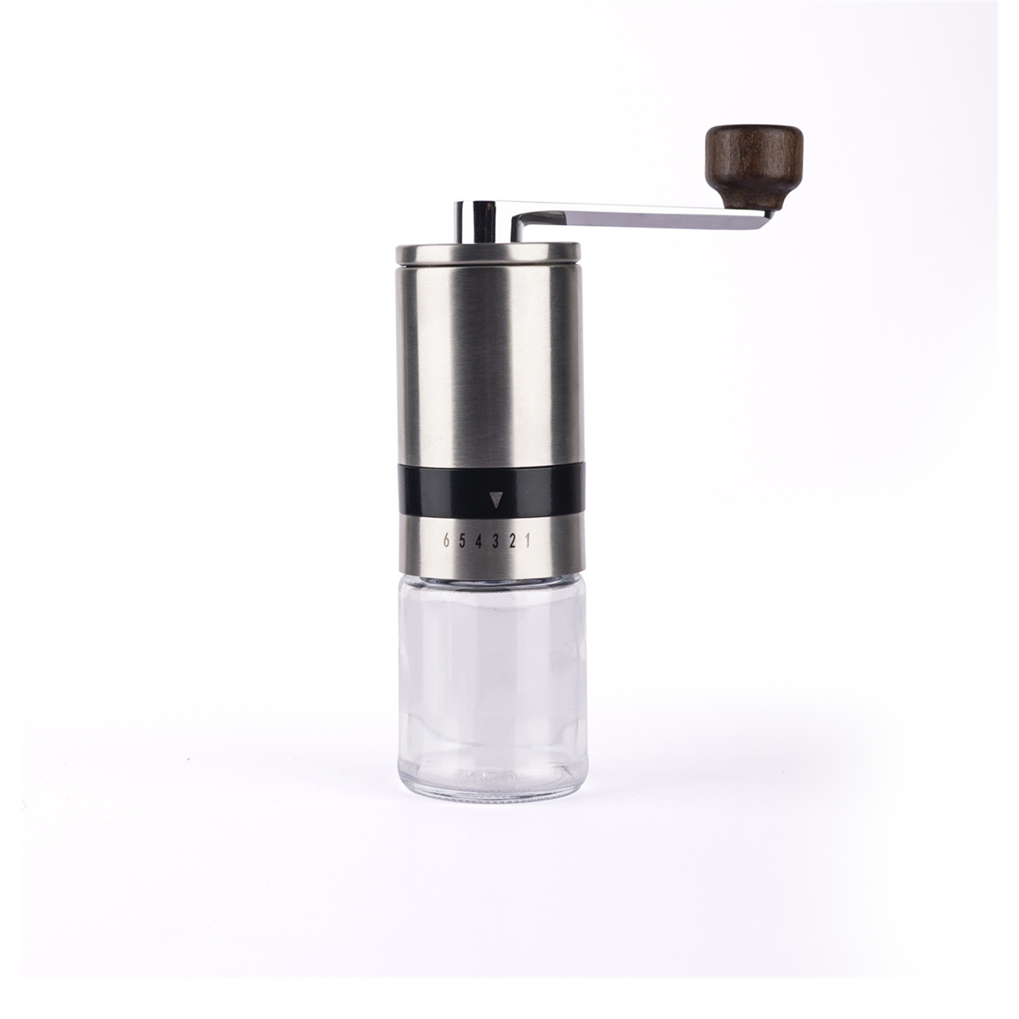 Manual Coffee Burr Grinder With Adjustable Setting 8