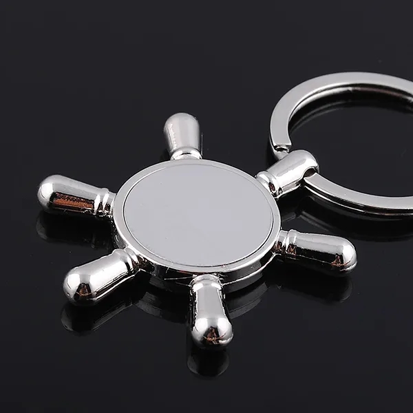 Promotional ship wheel keychain 2
