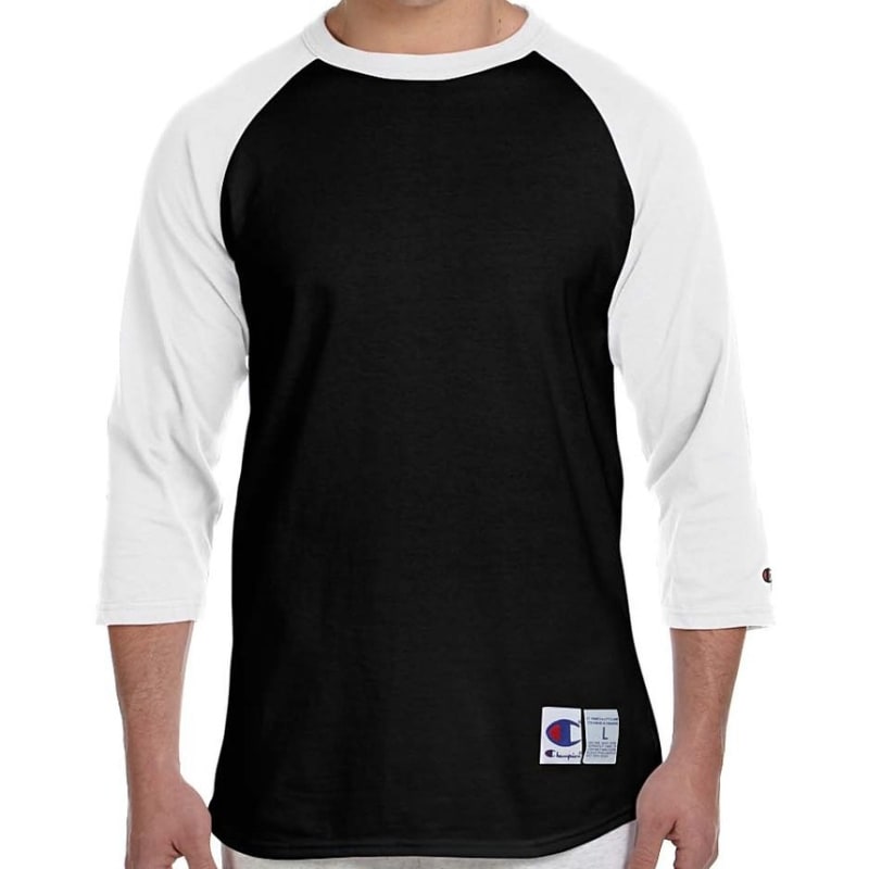 Champion 5.2 Oz. Raglan Baseball T-Shirt 3