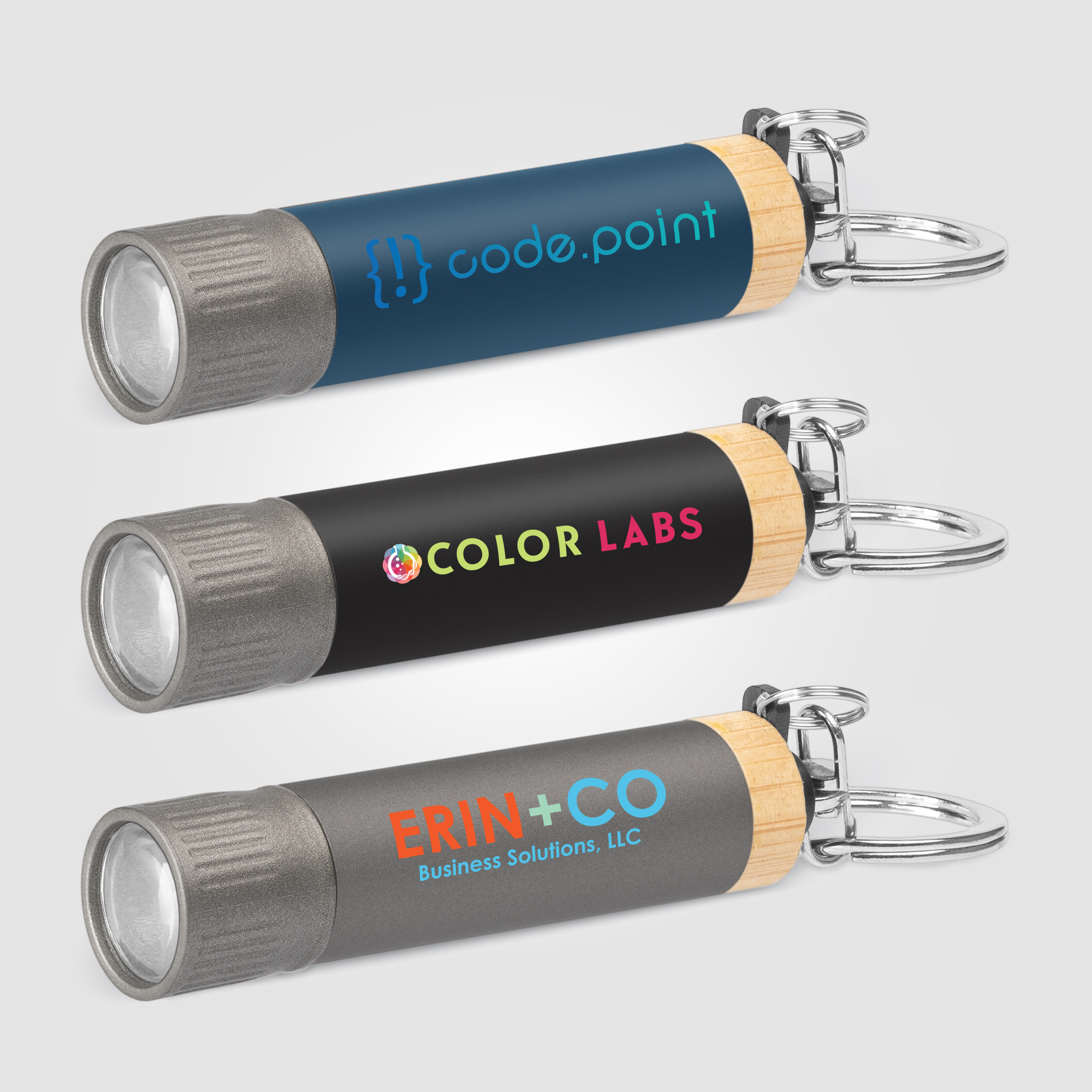 Reborn Recycled Aluminum Keychain Flashlight 2