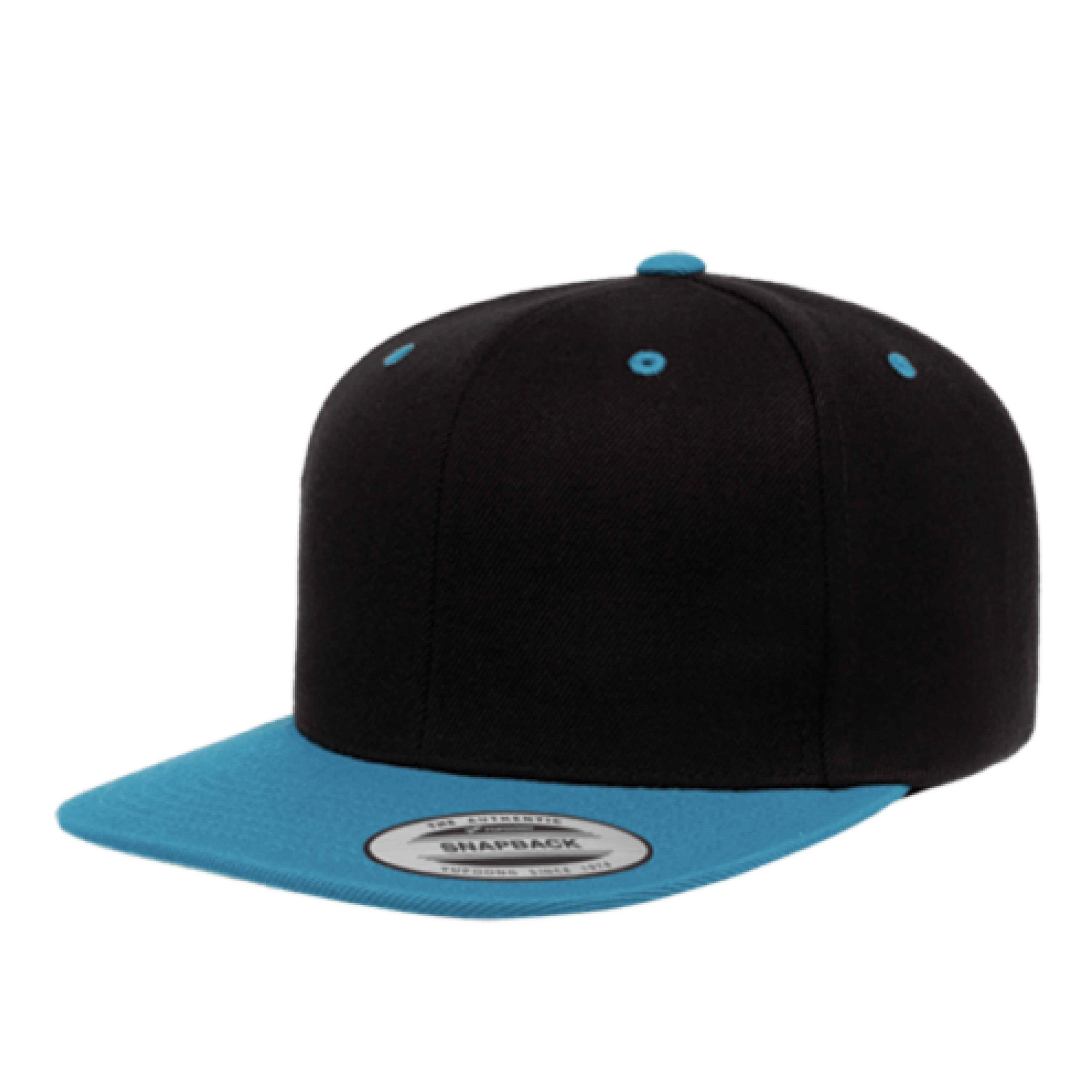 Yupoong 6089M YP Classics Premium Flat Bill Snapback Hat with Embroidery 5