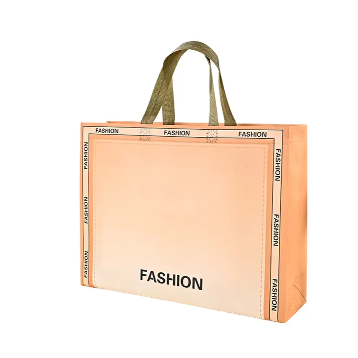 Eco Friendly Nonwoven Tote with Colorful Design 2