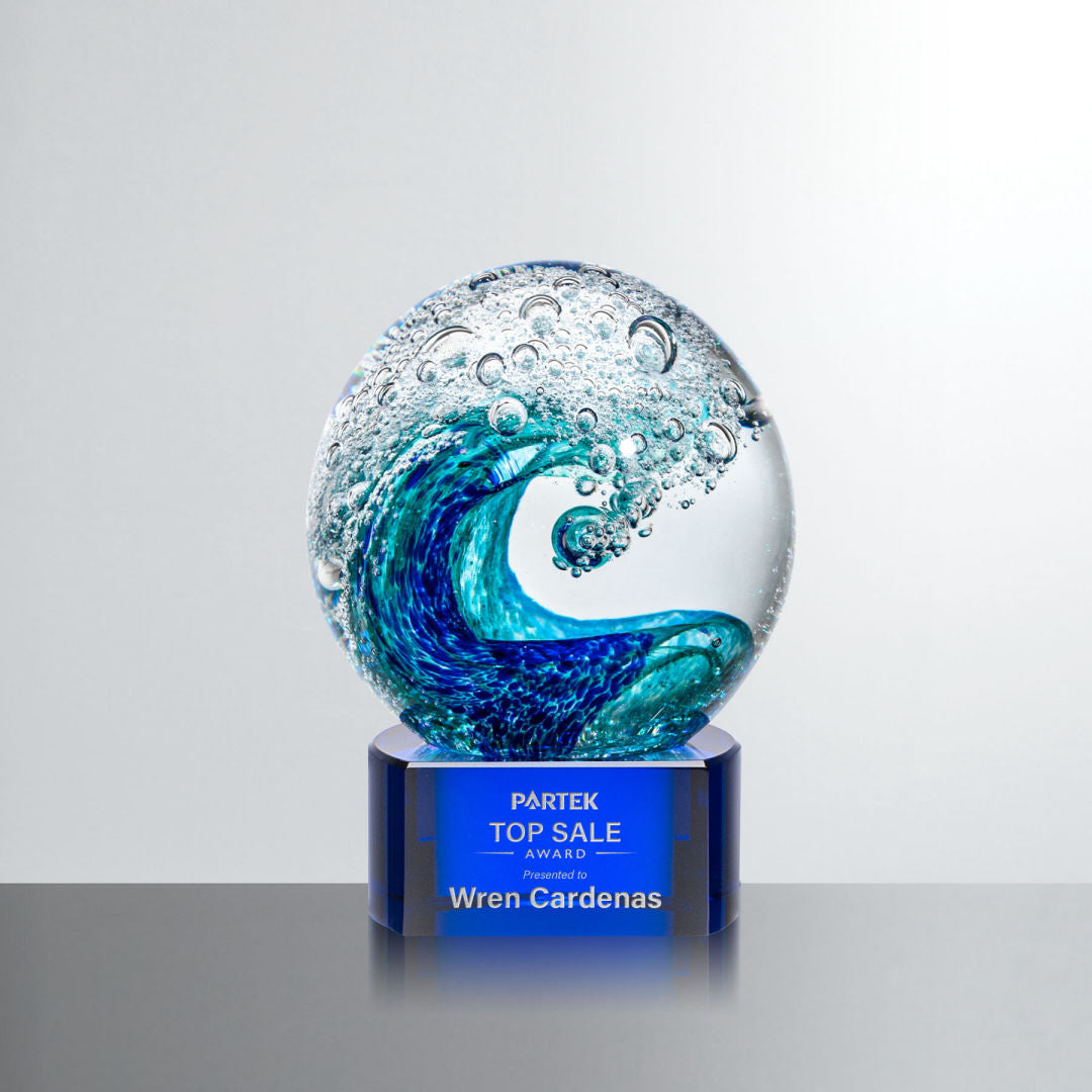 Crystal Ocean Globe 2
