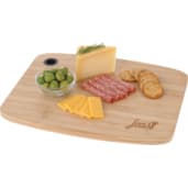 Large Bamboo Cutting Board with Silicone Grip 21