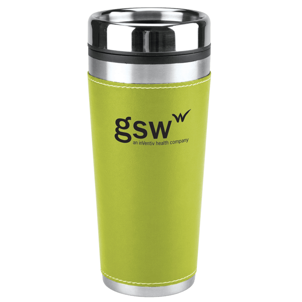 Leatherette Tumbler - 16 Oz. 1