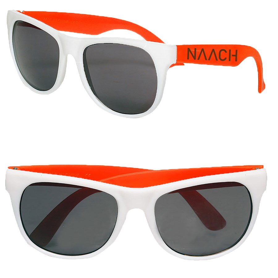 Two-Tone Stylish Plastic Sunglasses 24