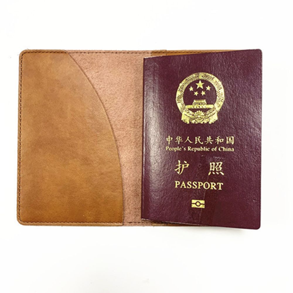 Leather Passport Cover Passport Jacket 4