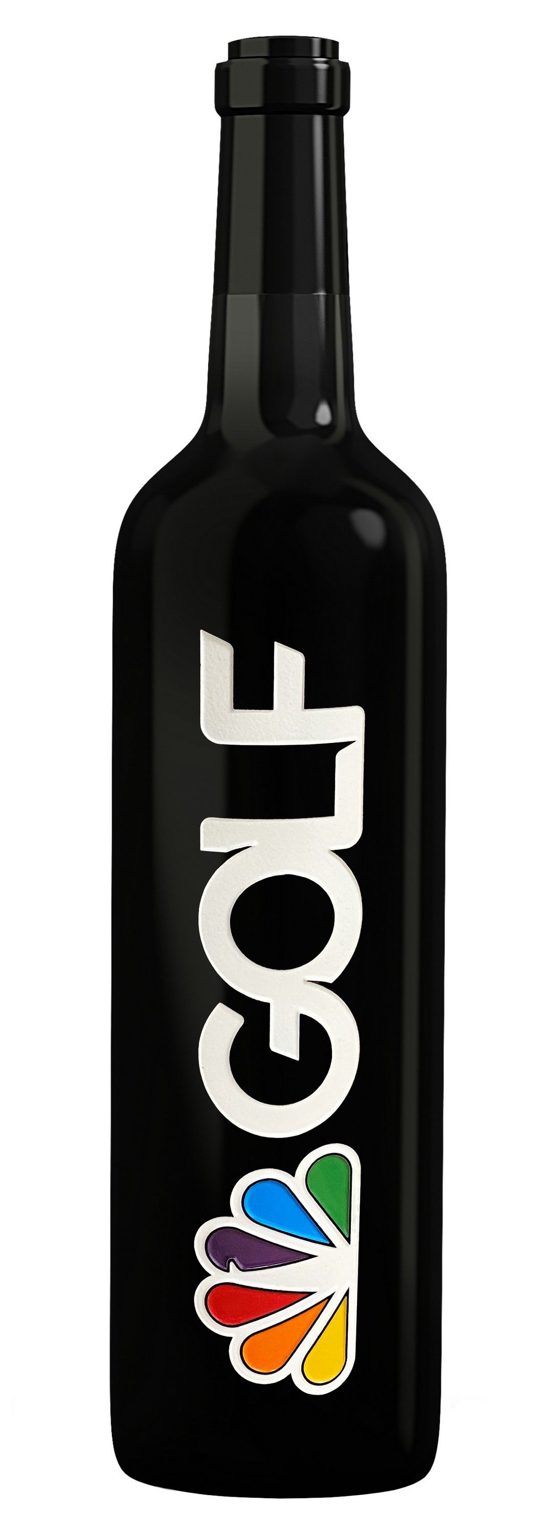 Deep Etched House Wine Bottle 1