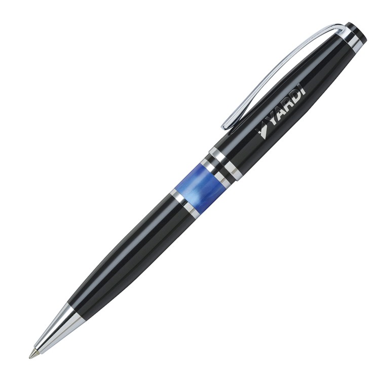 Stella III Twist Brass Ballpoint Pen 7