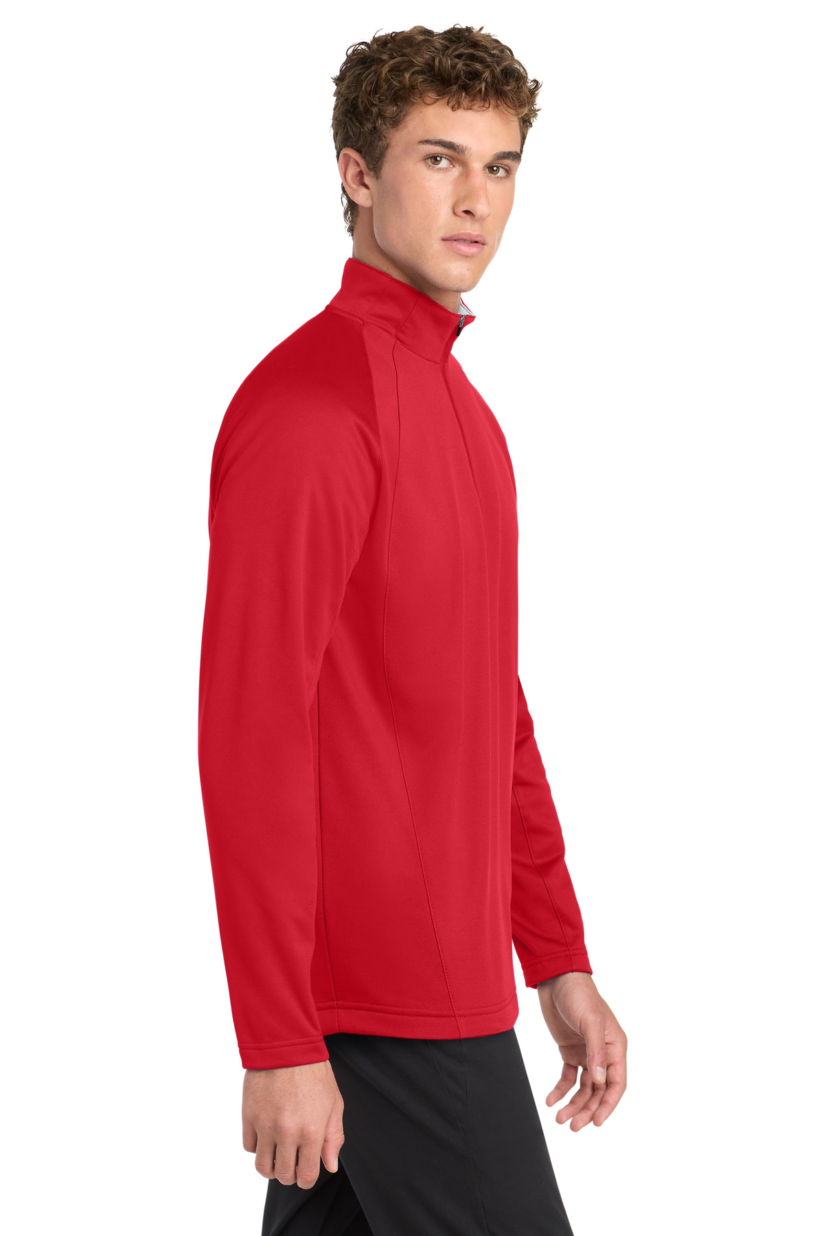 Sport-Tek® Sport-Wick® Fleece 1/4-Zip Pullover, custom hoodie or sweatshirt with logo imprint 25