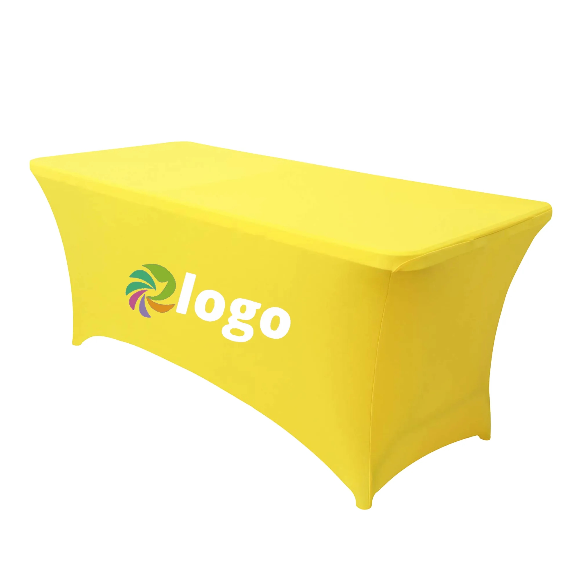 6' Full Color Dye Sublimation Stretch Table Cover MOQ 1 Piec 4