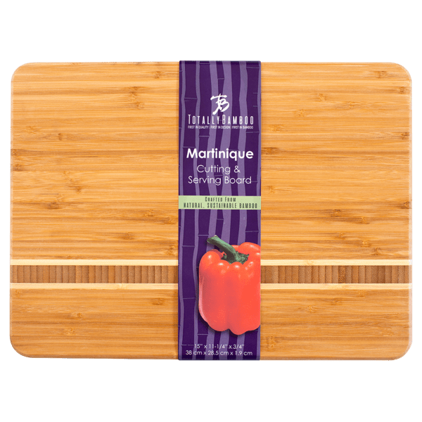 Martinique Bamboo Serving & Cutting Board 15" x 11" 5