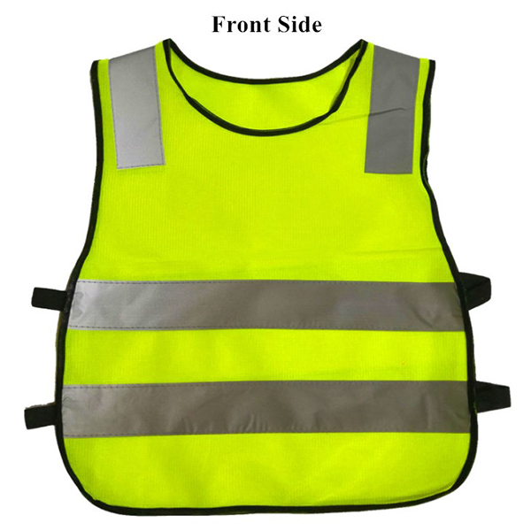 High Quality Customized Logo Kids Reflective Safety Vest 6