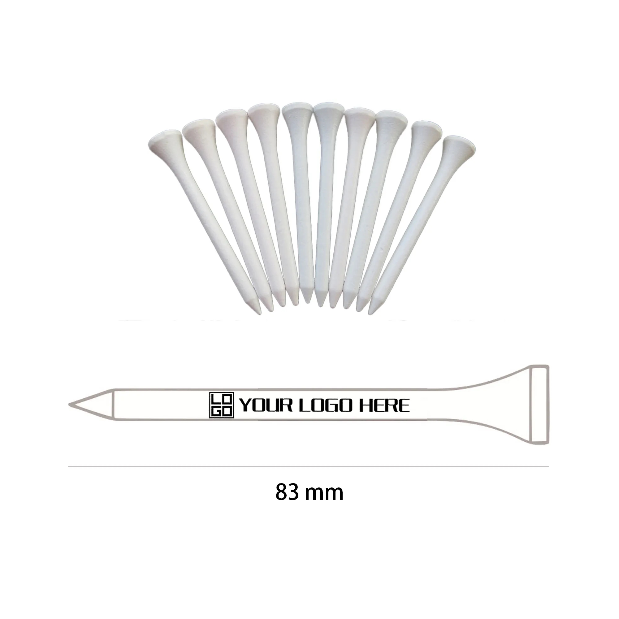 Golf Bulk Tee 2-3/4" 2