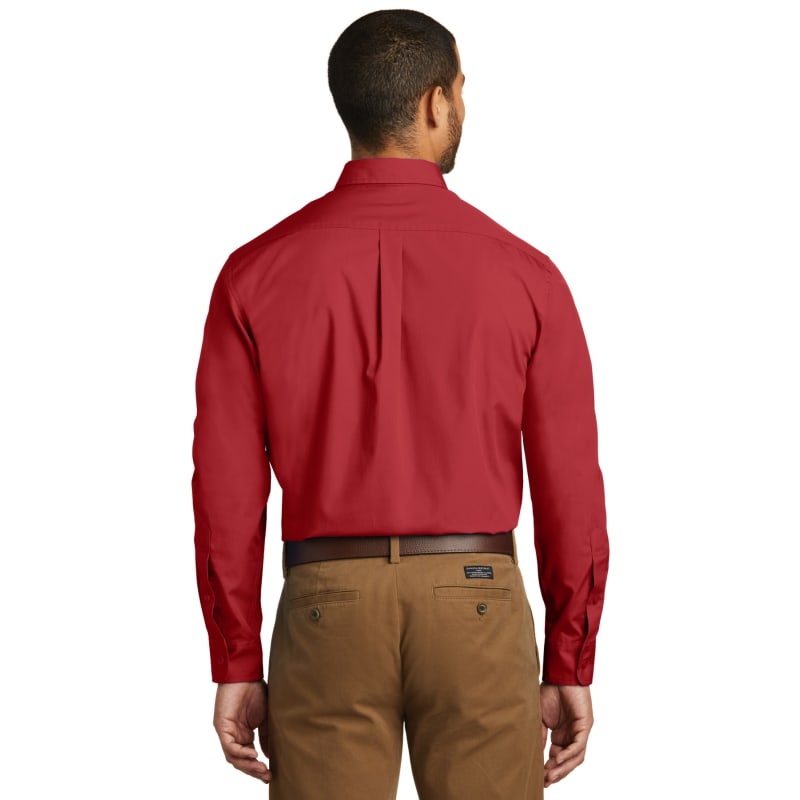 Port Authority Long Sleeve Carefree Poplin Shirt. 38