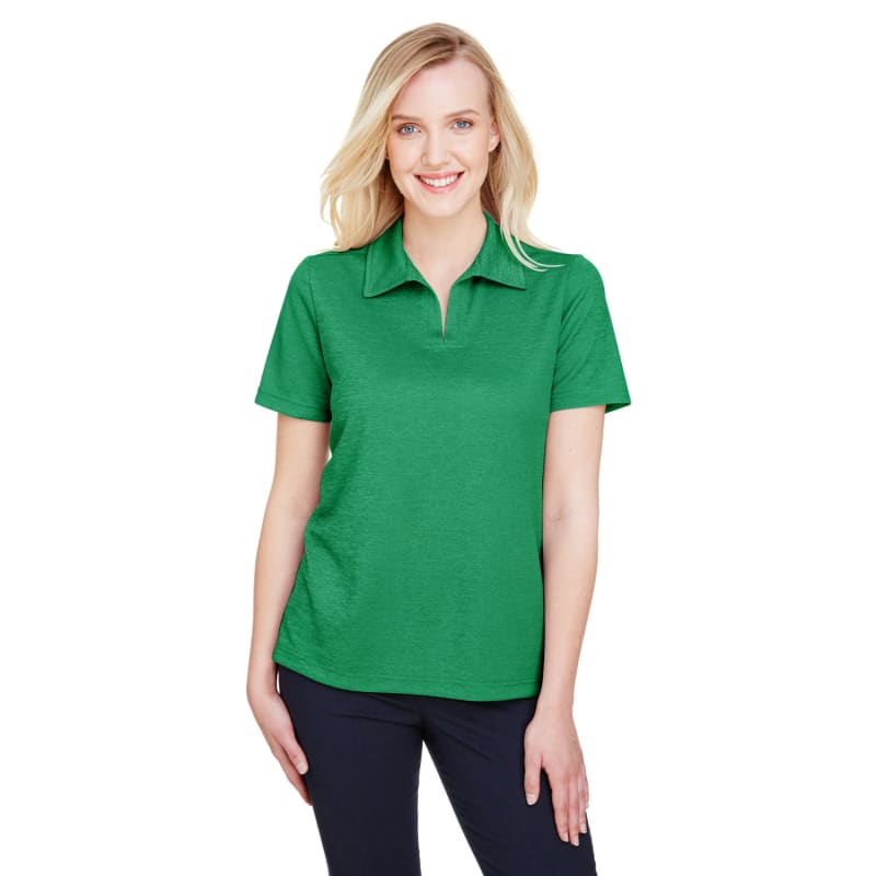 Devon & Jones CrownLux Performance™ Ladies' Address Melange Polo 8