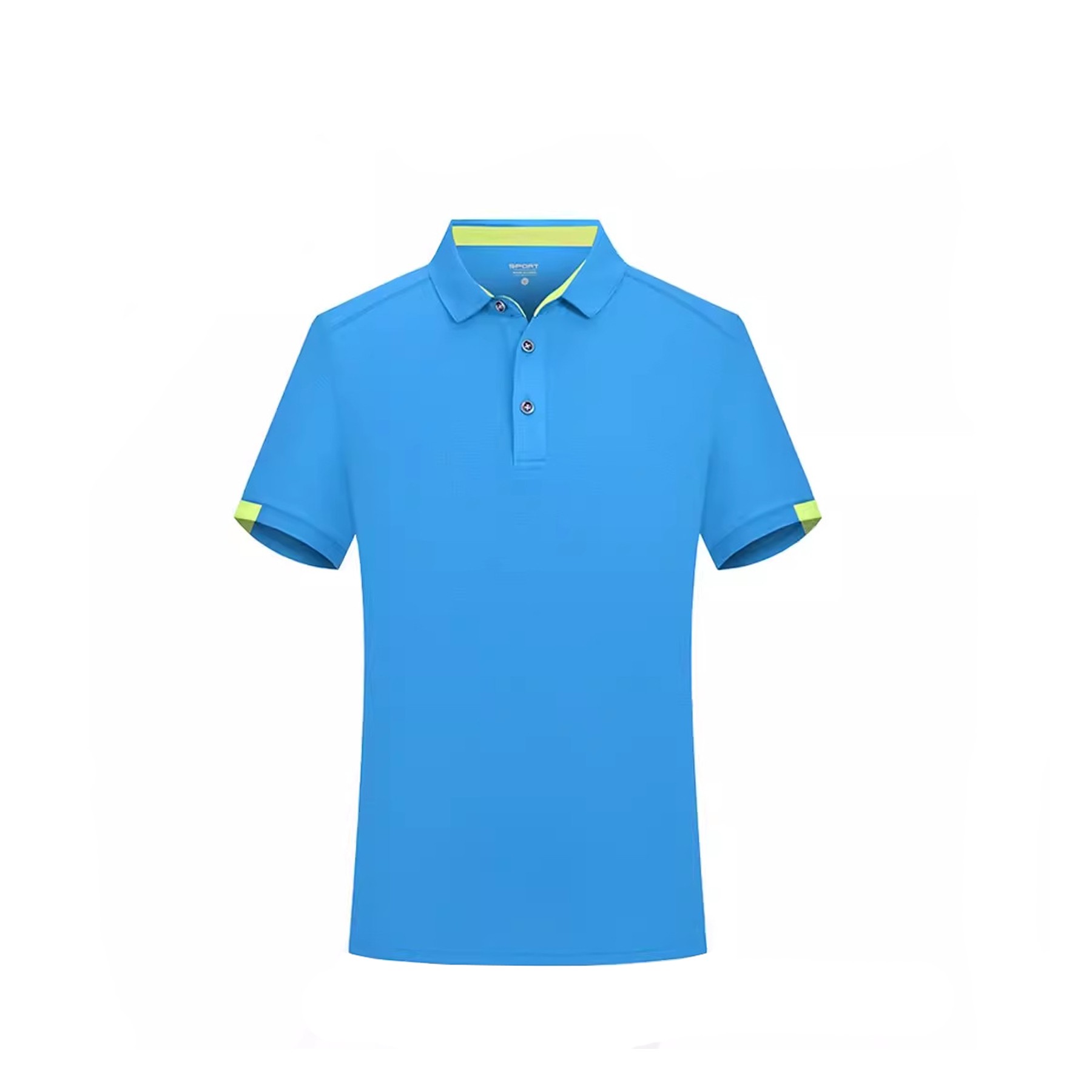 Mens Quick Dry Polo Shirts Short Sleeve Sport Golf Tennis T Shirt 9