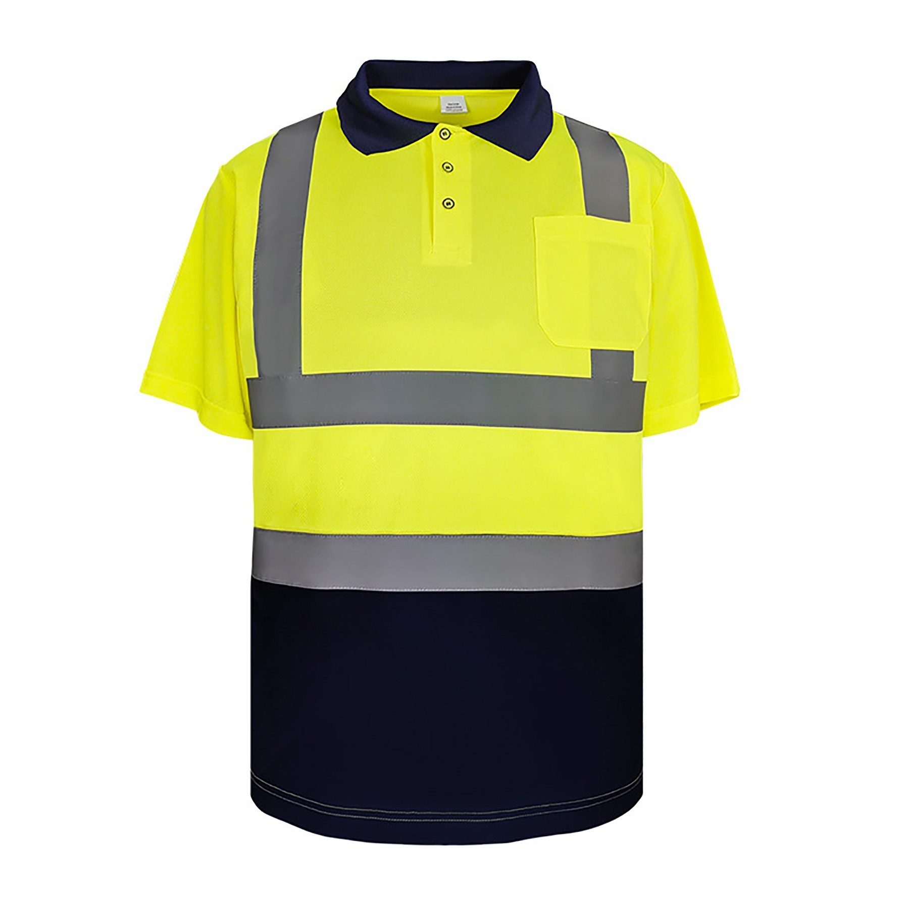 Pocket Reflective Polo Shirt 5