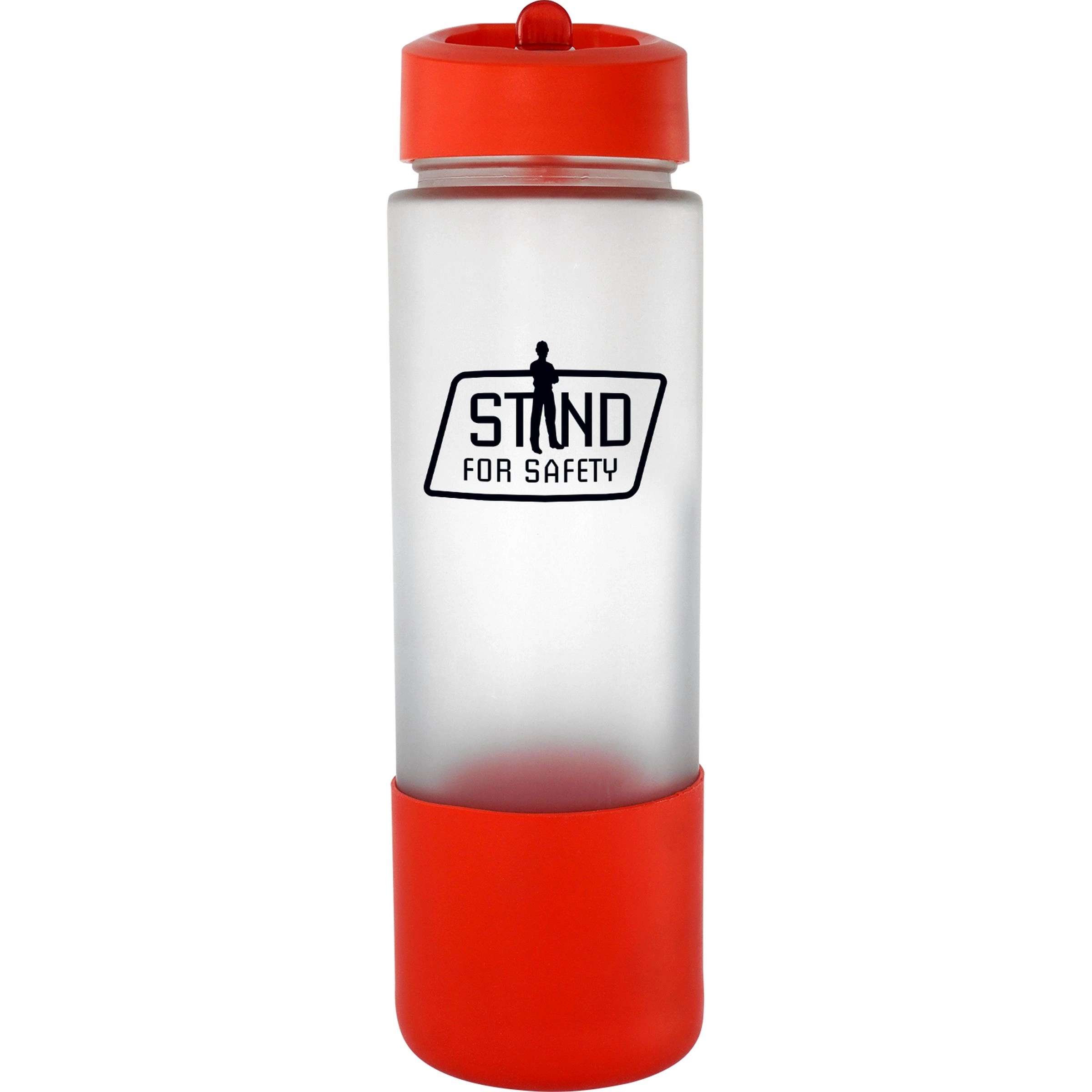 Pop Up 22 oz. Frosted Glass Grip Bottle 13