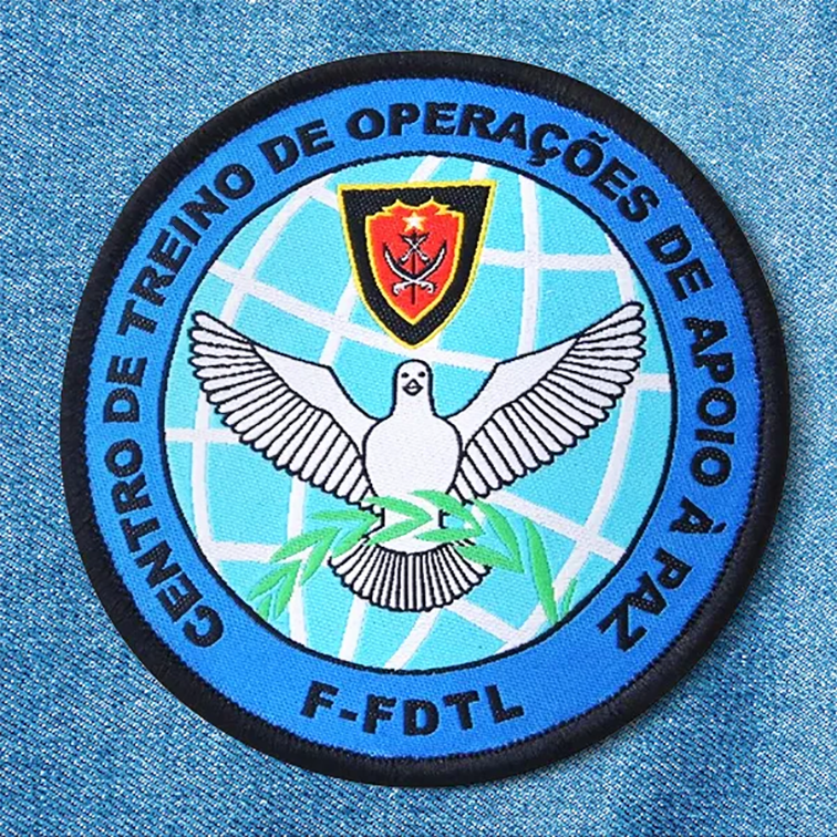 6.5" Custom Woven Patches