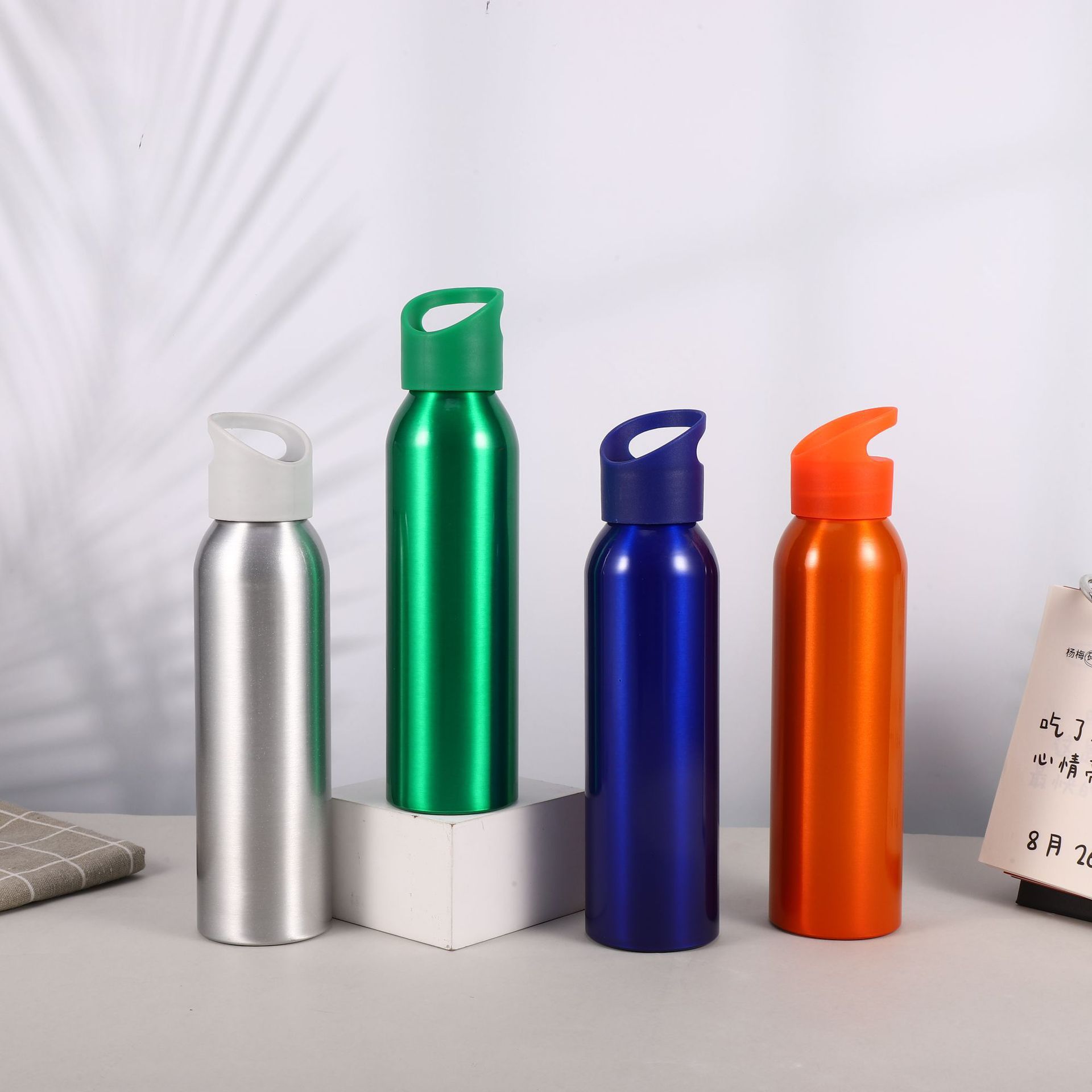 22 oz Aluminum Water Bottle, custom water bottle with logo imprint 2
