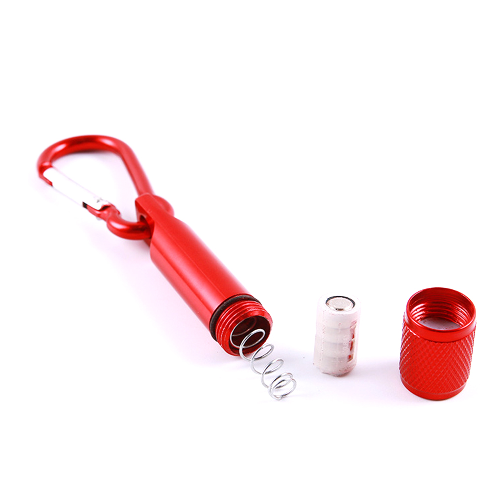 Mini LED flashlight electric torch key ring 4