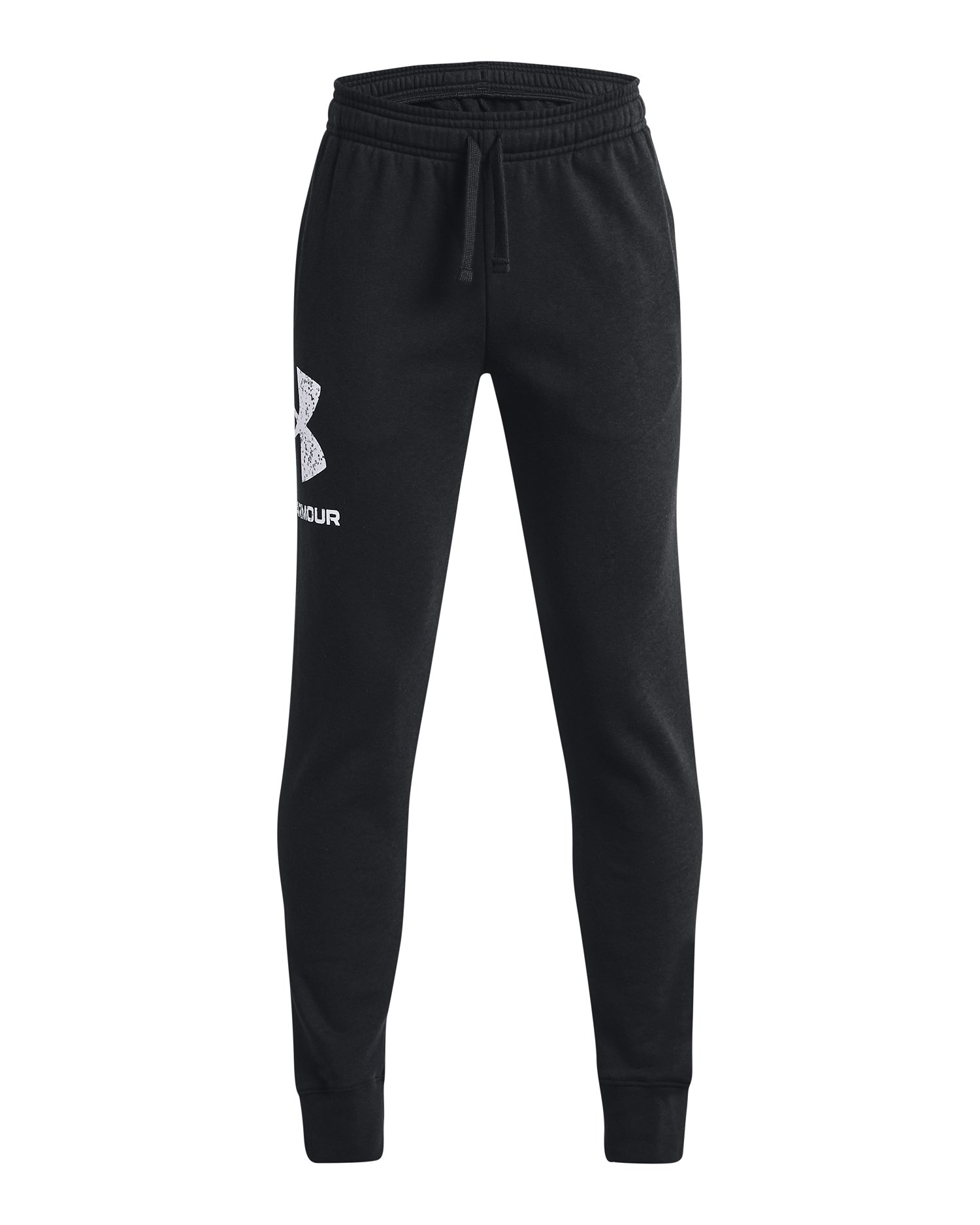 Boys' UA Rival Fleece Big Logo Fill Joggers 3