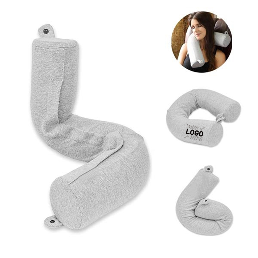 Twist Memory Foam Travel Pillow